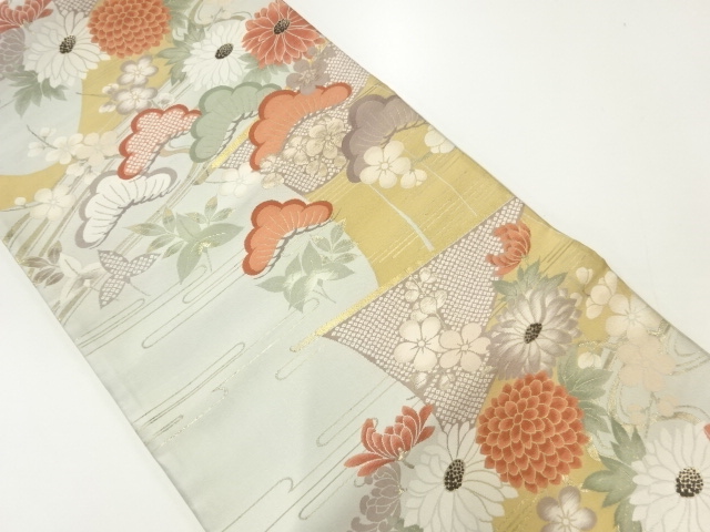 Japanese Kimono / Fukuro Obi Silk